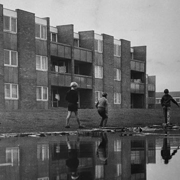 Playing in flood waters 1968 IMG_1718